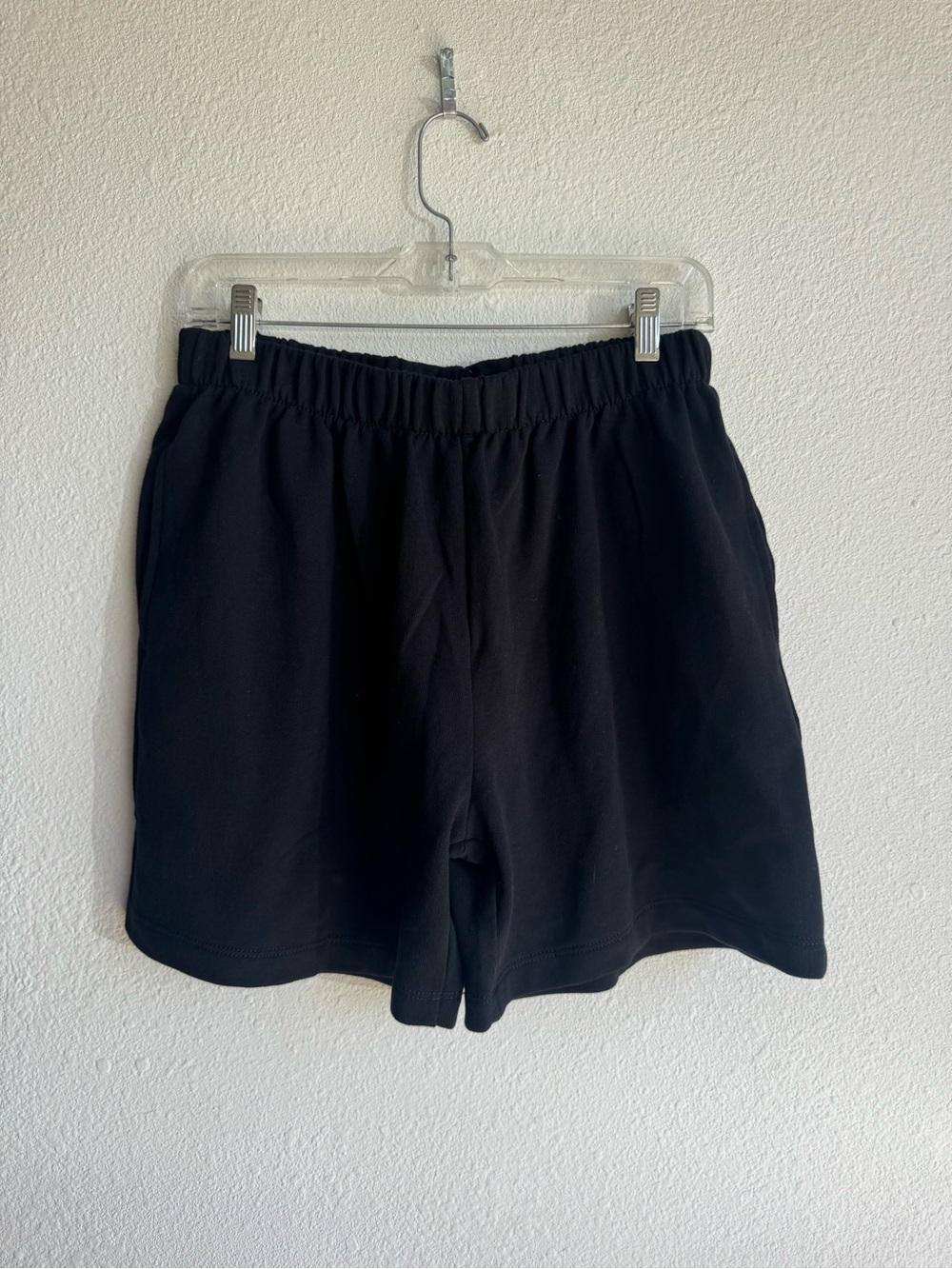NWT Buck Mason Black Terry shorts size M